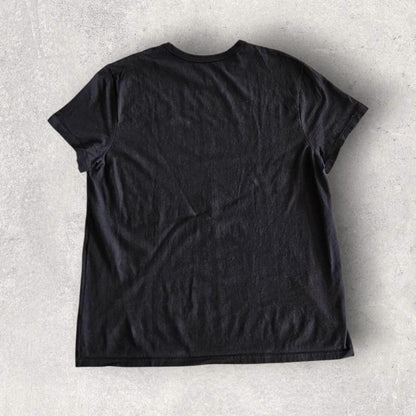 Champion Black Logo T-shirt - L T-Shirts Lizard Vintage Clothes 75.00 NIS Champion Black Logo T-shirt - L