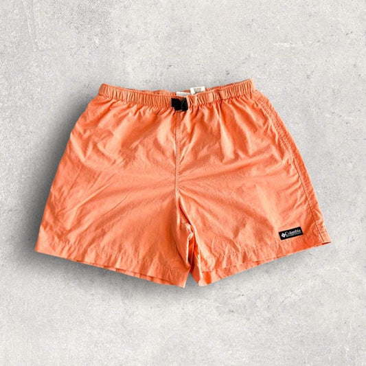 Columbia Short Orange Pants - M Columbia Short Orange Pants - M Jogger Shorts Lizard Vintage Clothes