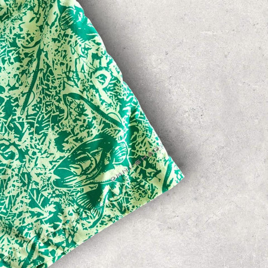 Vintage Columbia Green swimwear Shorts - XXL 50.00 NIS Vintage Columbia Green swimwear Shorts - XXL Lizard Vintage Clothes Swim Boxers