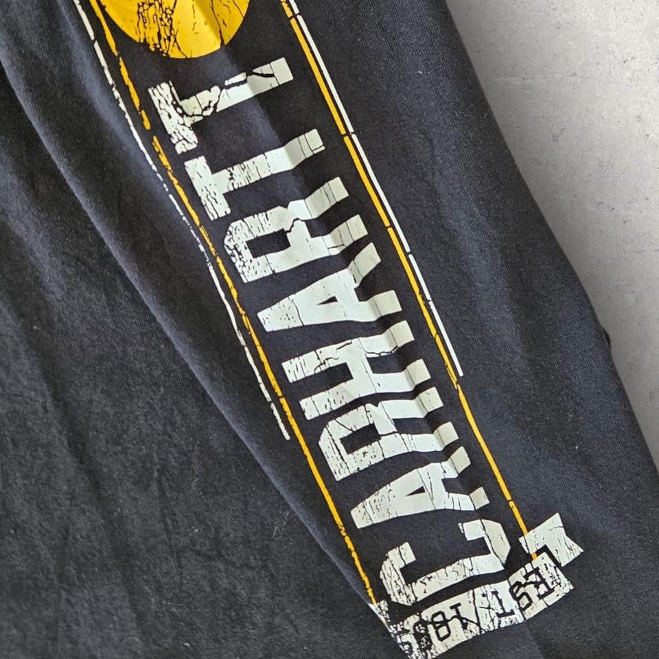 Carhartt Black Pocket Long Sleeve T-shirt - L 150.00 NIS Carhartt Black Pocket Long Sleeve T-shirt - L Lizard Vintage Clothes T-Shirts