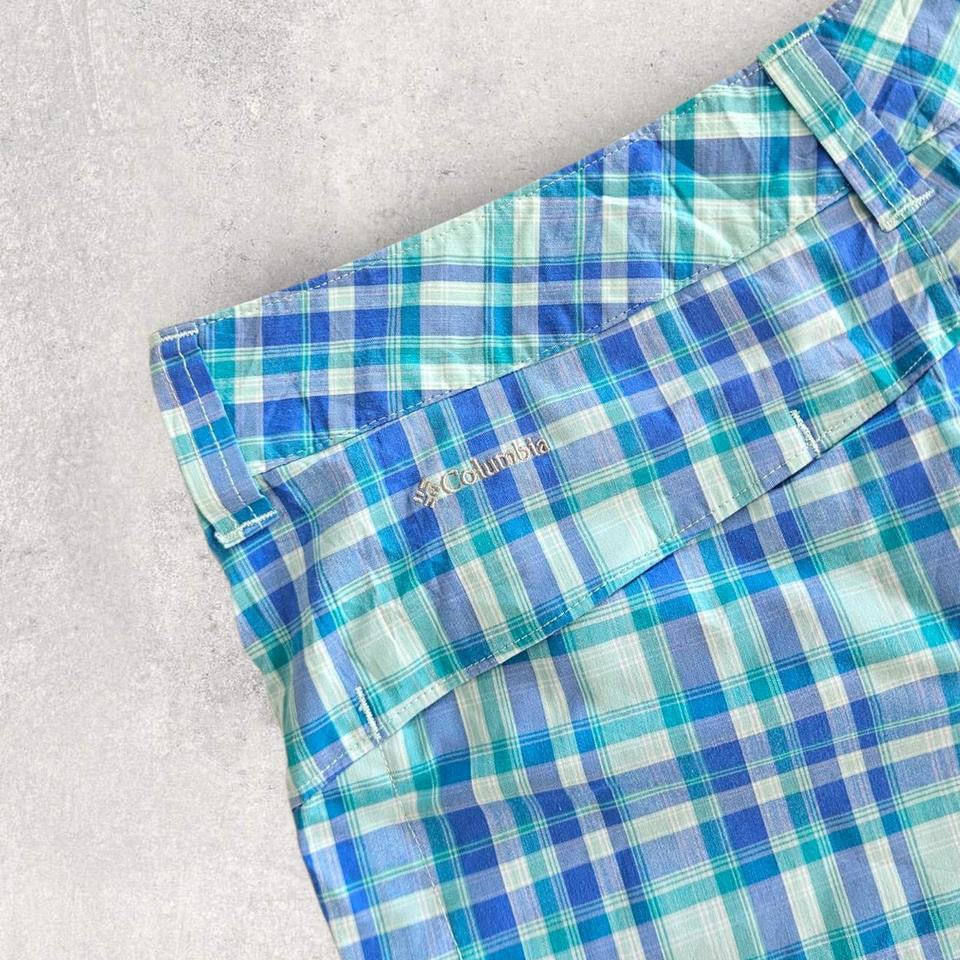 Columbia Blue Short Pants 60.00 NIS Columbia Blue Short Pants Lizard Vintage Clothes Short Trousers