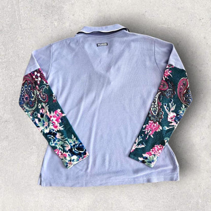 Vintage Reebok Reworked Polo Tee - S Vintage Reebok Reworked Polo Tee - S 75.00 NIS Lizard Vintage Clothes Polos