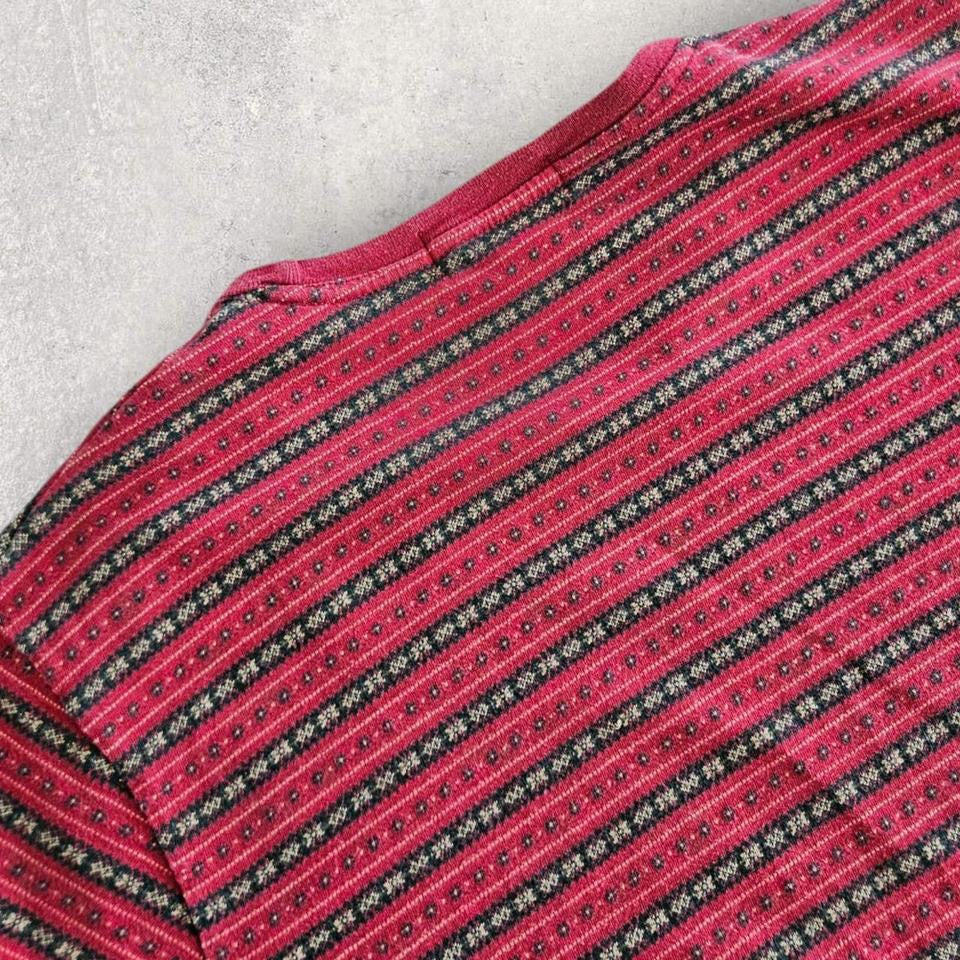 Polo Ralph Lauren Red Stripes Tshirt - L Polo Ralph Lauren Red Stripes Tshirt - L 90.00 NIS Lizard Vintage Clothes Polos