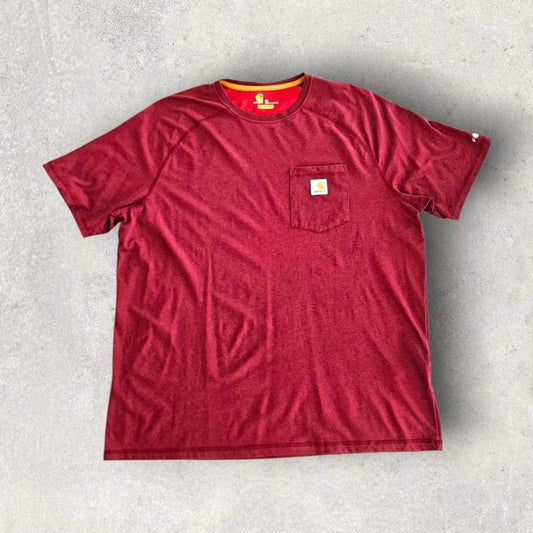 Carhartt Red Pocket Tee - L Carhartt Red Pocket Tee - L 100.00 NIS Lizard Vintage Clothes T-Shirts