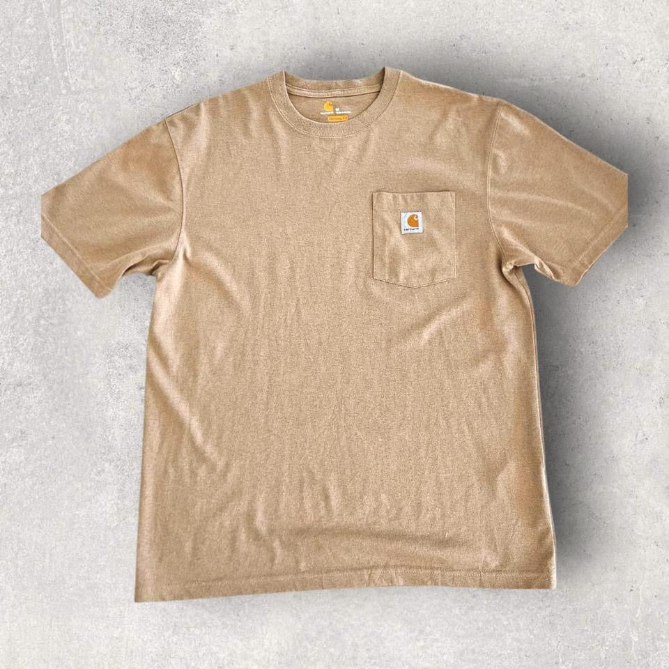 Carhartt Cream Pocket T-shirt - L T-Shirts 100.00 NIS carhartt Carhartt Cream Pocket T-shirt - L