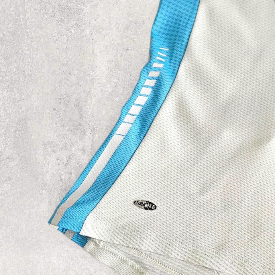 Adidas white/blue Woman’s Polo 1/4 Zip Activewear Tops 65.00 NIS ADIDAS Adidas white/blue Woman’s Polo 1/4 Zip