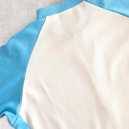 Adidas white/blue Woman’s Polo 1/4 Zip Activewear Tops 65.00 NIS ADIDAS Adidas white/blue Woman’s Polo 1/4 Zip