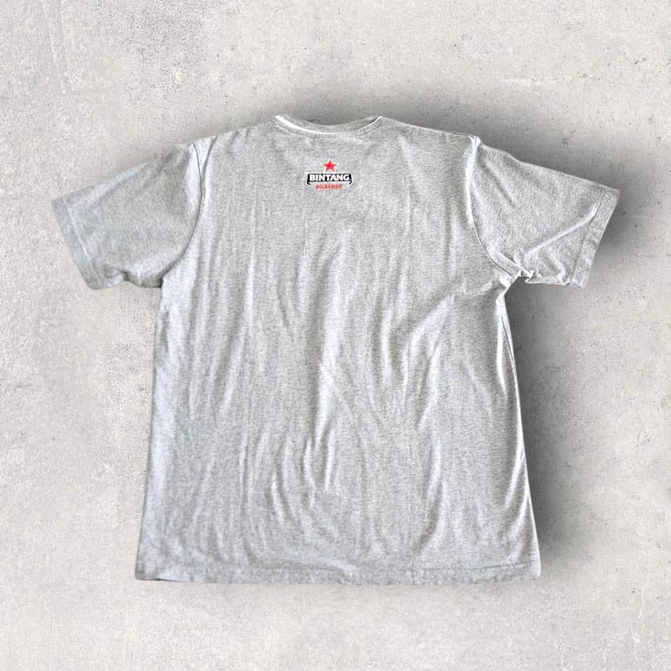 Vintage Grey Beer T-shirt - L Vintage Grey Beer T-shirt - L Lizard Vintage Clothes