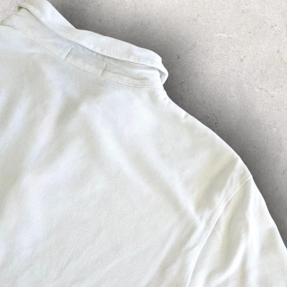 Polo Ralph Lauren White Polo Tee - M Polo Ralph Lauren White Polo Tee - M Lizard Vintage Clothes