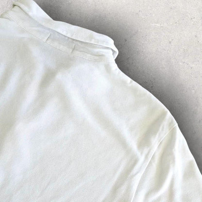 Polo Ralph Lauren White Polo Tee - M Polo Ralph Lauren White Polo Tee - M Lizard Vintage Clothes