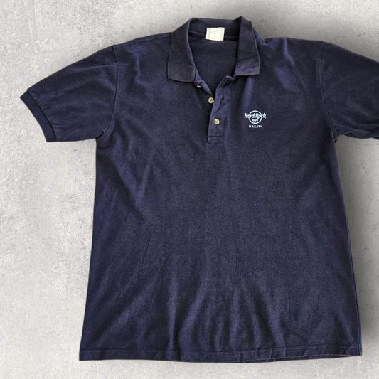 Vintage Hard Rock Cafe Polo Tee - M Vintage Hard Rock Cafe Polo Tee - M Lizard Vintage Clothes