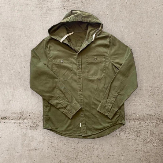 American eagle green hoodie shirt - M חולצת הודי ירוקה אמריקן איגל מידה M