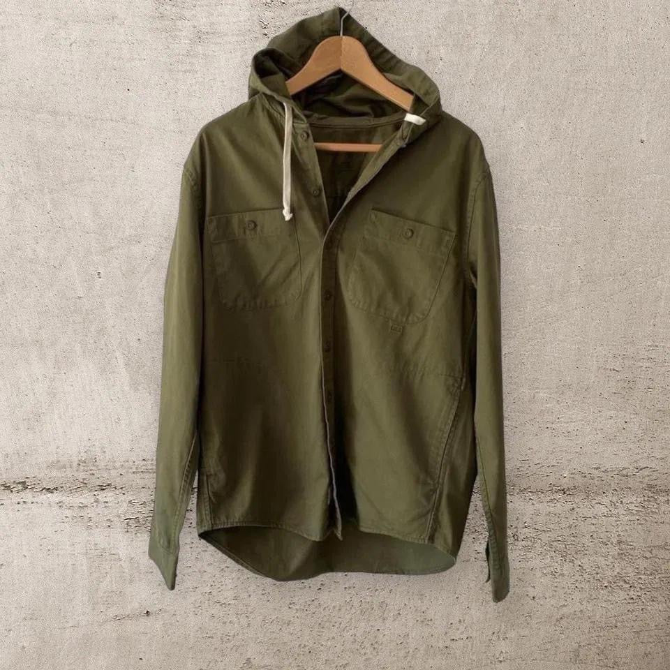 American eagle green hoodie shirt - M חולצת הודי ירוקה אמריקן איגל מידה M