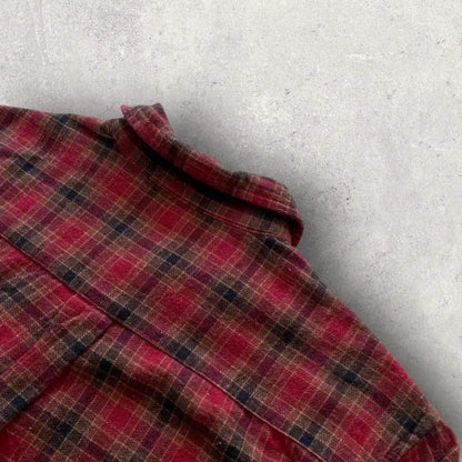 Vintage flannel shirt - S חולצת פלאנל וינטג' משובצת מידה S