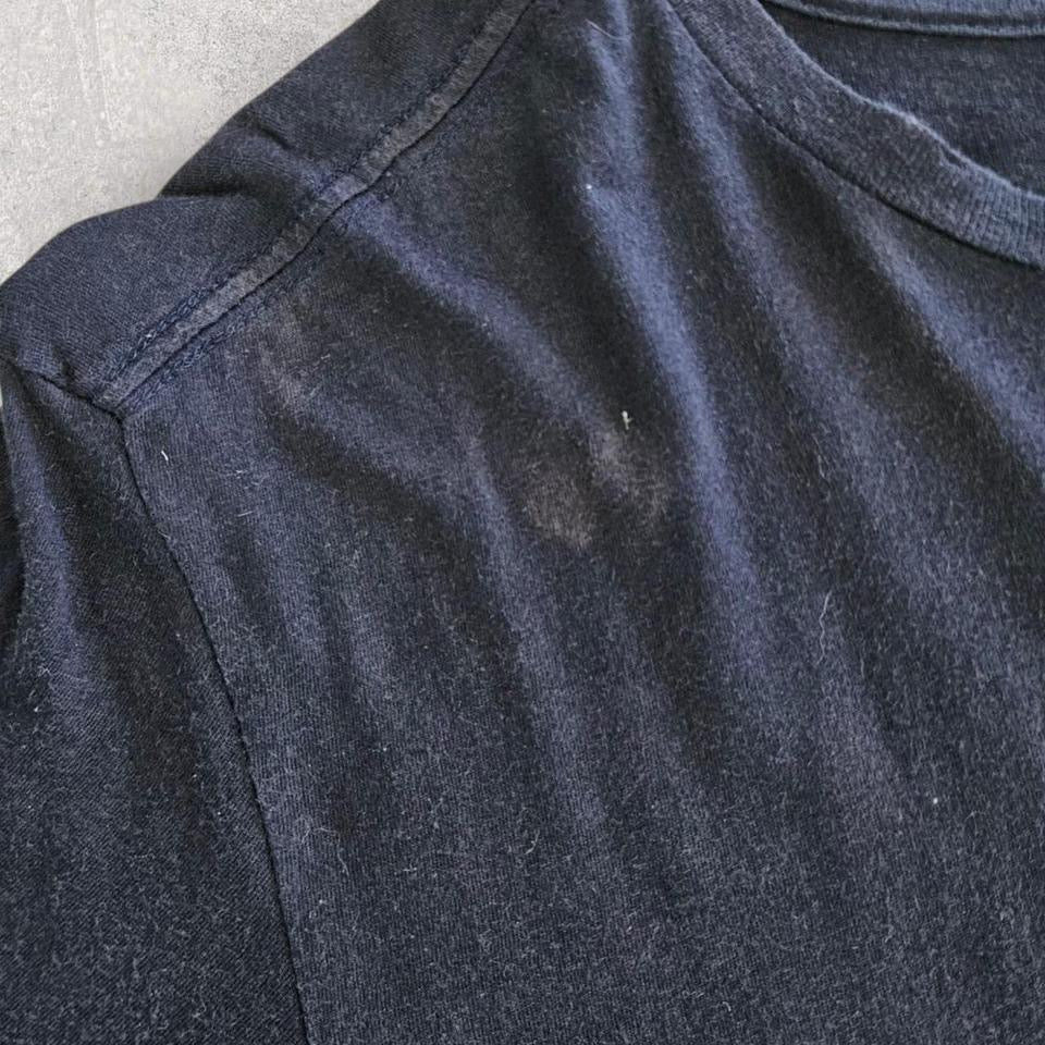 Polo Ralph Lauren Navy T-shirt - L Lizard Vintage Clothes T-Shirts