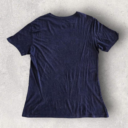 Polo Ralph Lauren Navy T-shirt - L Lizard Vintage Clothes T-Shirts