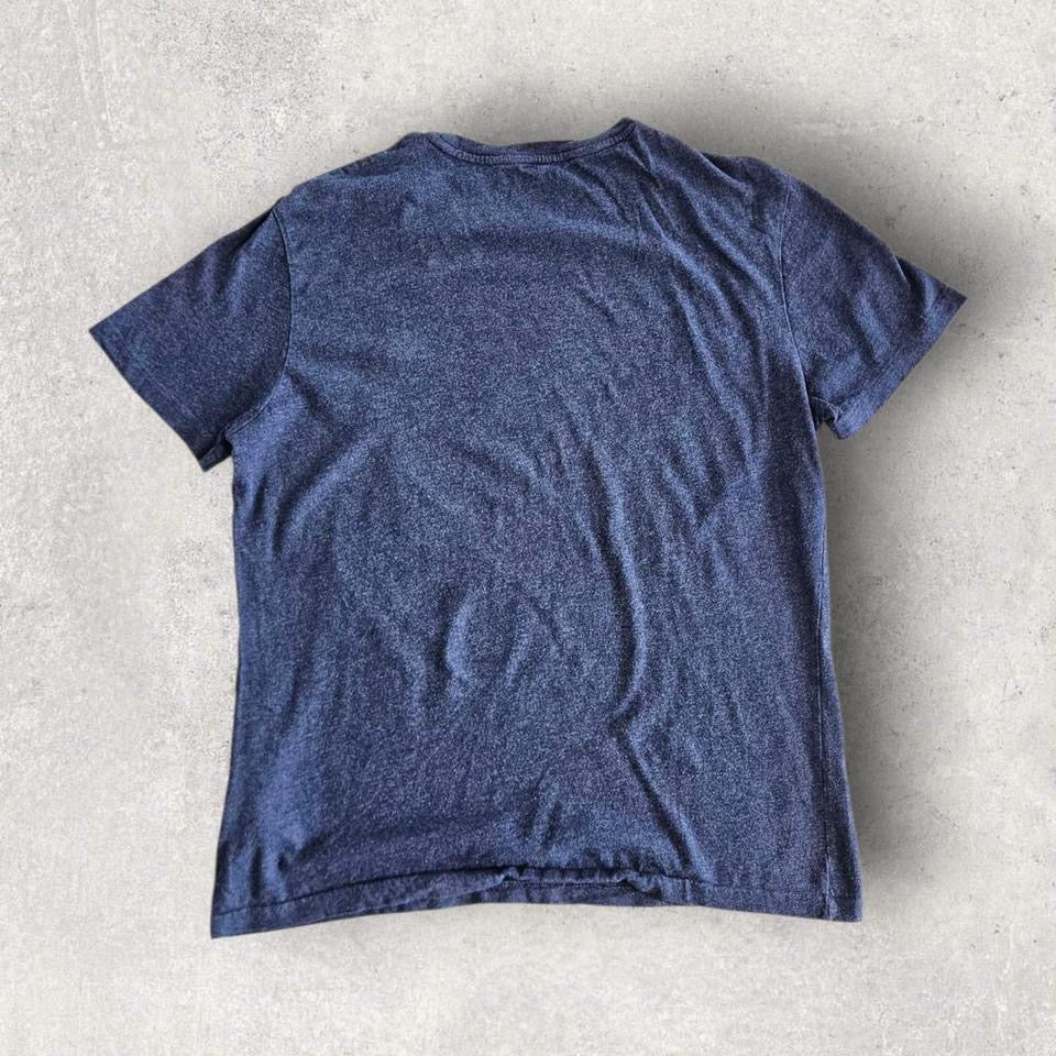 Polo Ralph Lauren Navy T-shirt - S Lizard Vintage Clothes T-Shirts