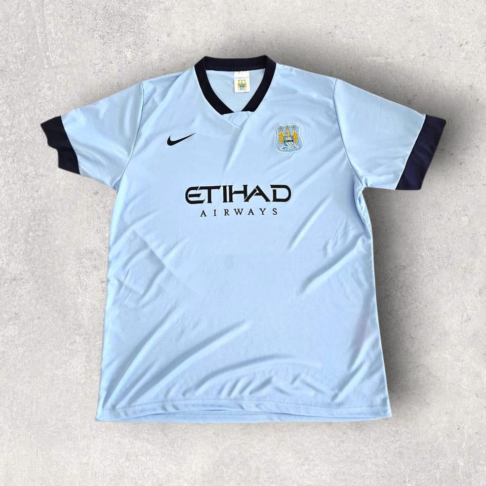 Vintage Manchester City Polo - XL Lizard Vintage Clothes Jerseys