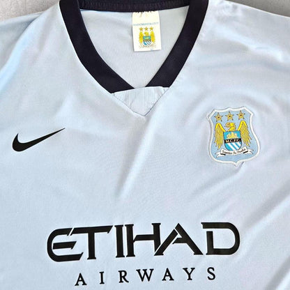 Vintage Manchester City Polo - XL Lizard Vintage Clothes Jerseys