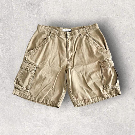 Cream Columbia Sportswear cargo shorts W34 vintage streetwear        