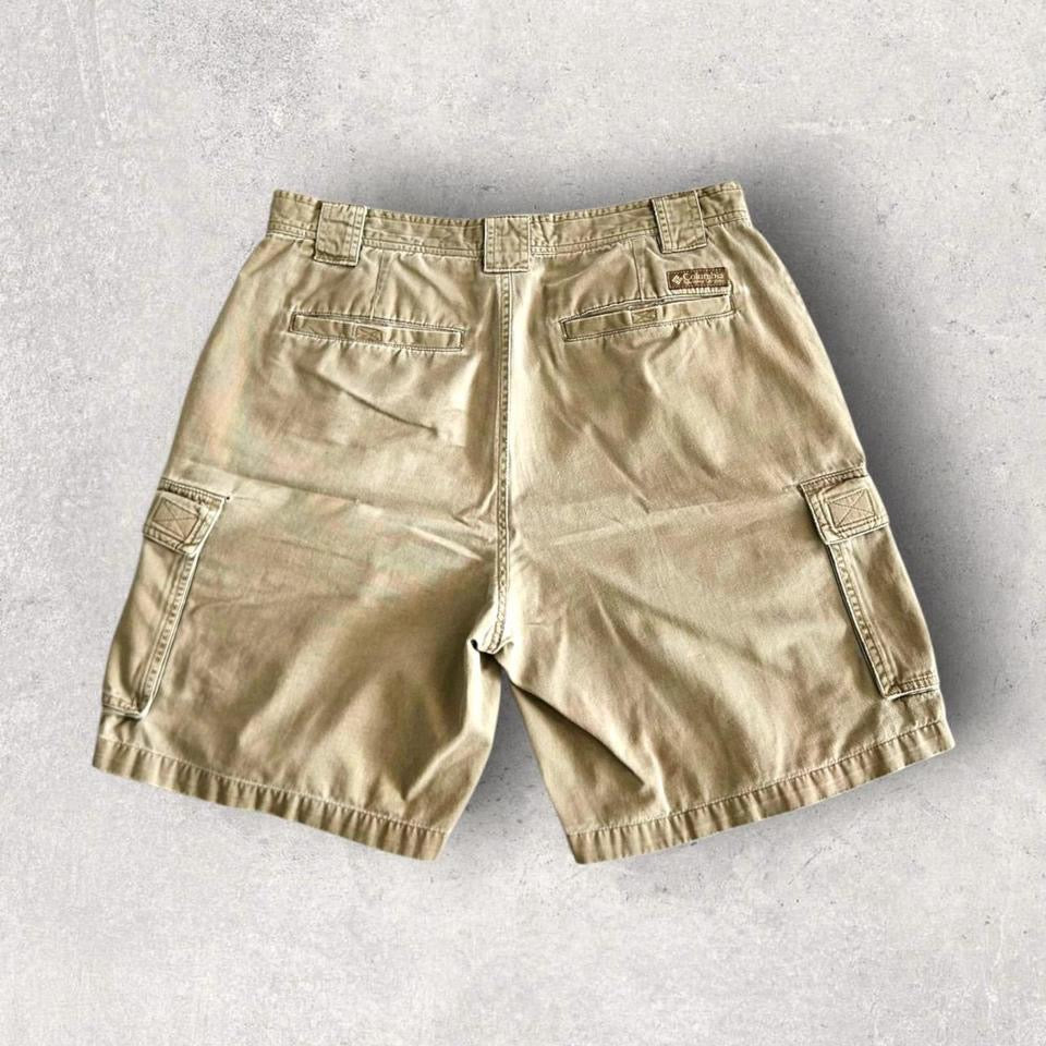 Cream Columbia Sportswear cargo shorts W34 vintage streetwear         