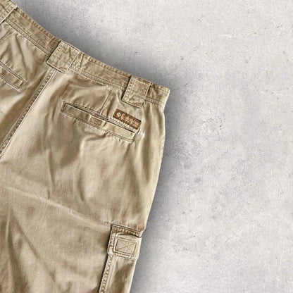 Cream Columbia Sportswear cargo shorts W34 vintage streetwear         