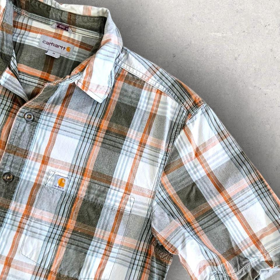Carhartt green/Orange Polo shirt - LcarharttCarhartt green/Orange Polo shirt - L