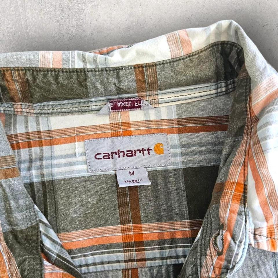 Carhartt green/Orange Polo shirt - LcarharttCarhartt green/Orange Polo shirt - L