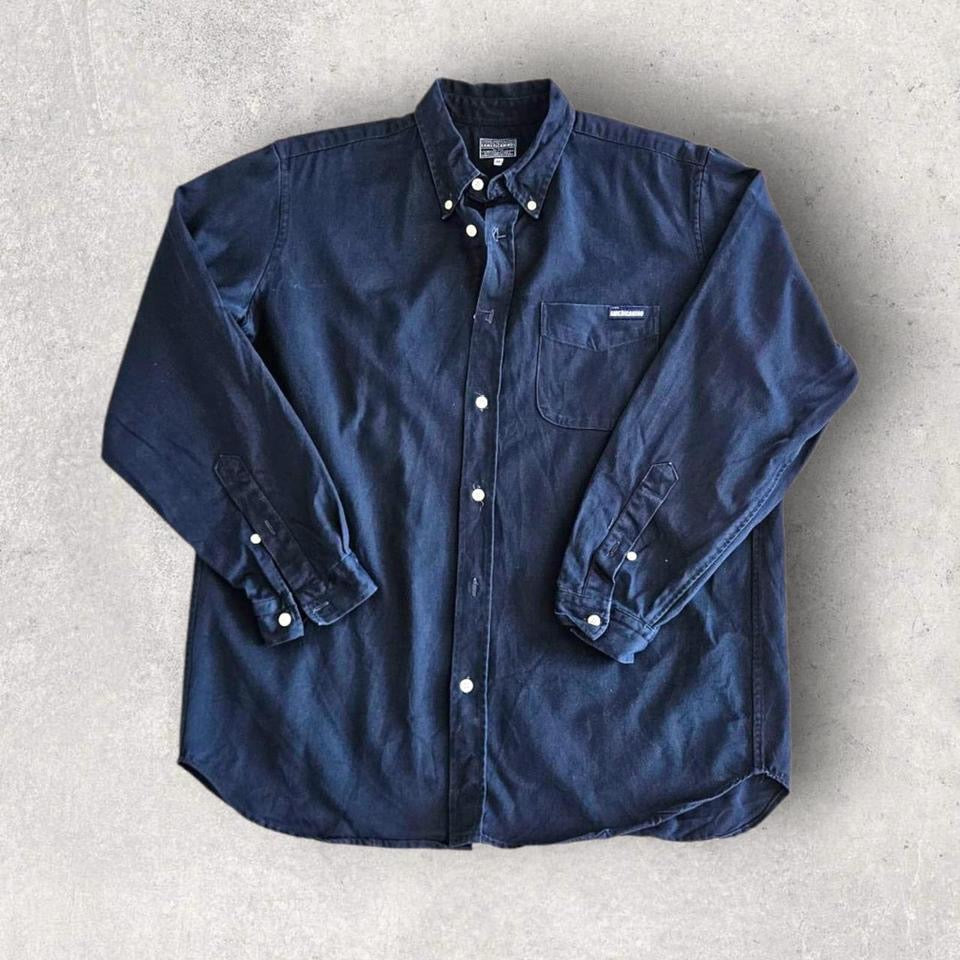 Americanino Heavy Navy Polo Shirt - XLLizard Vintage ClothesShirts