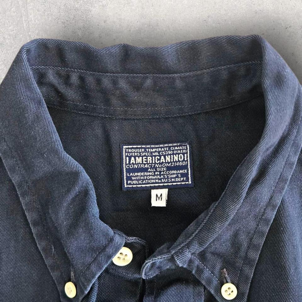 Americanino Heavy Navy Polo Shirt - XLLizard Vintage ClothesShirts