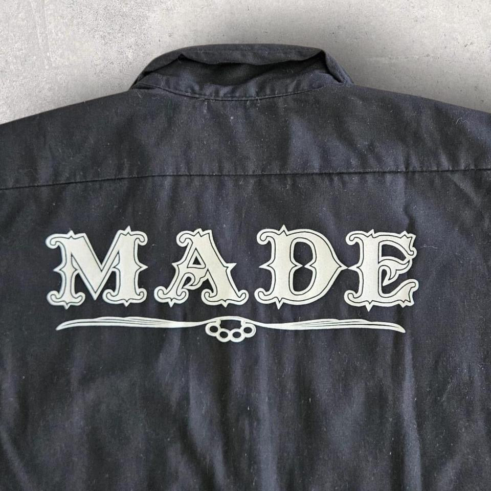 Dickies Made Black Polo Shirt - MLizard Vintage ClothesShirts