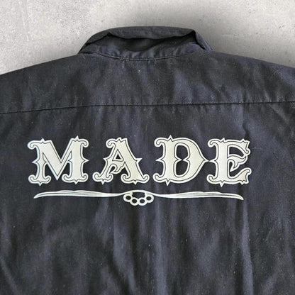 Dickies Made Black Polo Shirt - MLizard Vintage ClothesShirts
