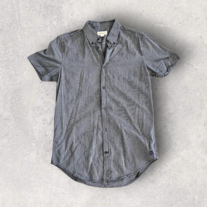 Diesel Black Stripes Polo Shirt - MLizard Vintage ClothesShirts