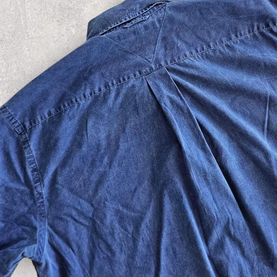Tommy Hilfiger Navy Polo Shirt - XLLizard Vintage ClothesPolos