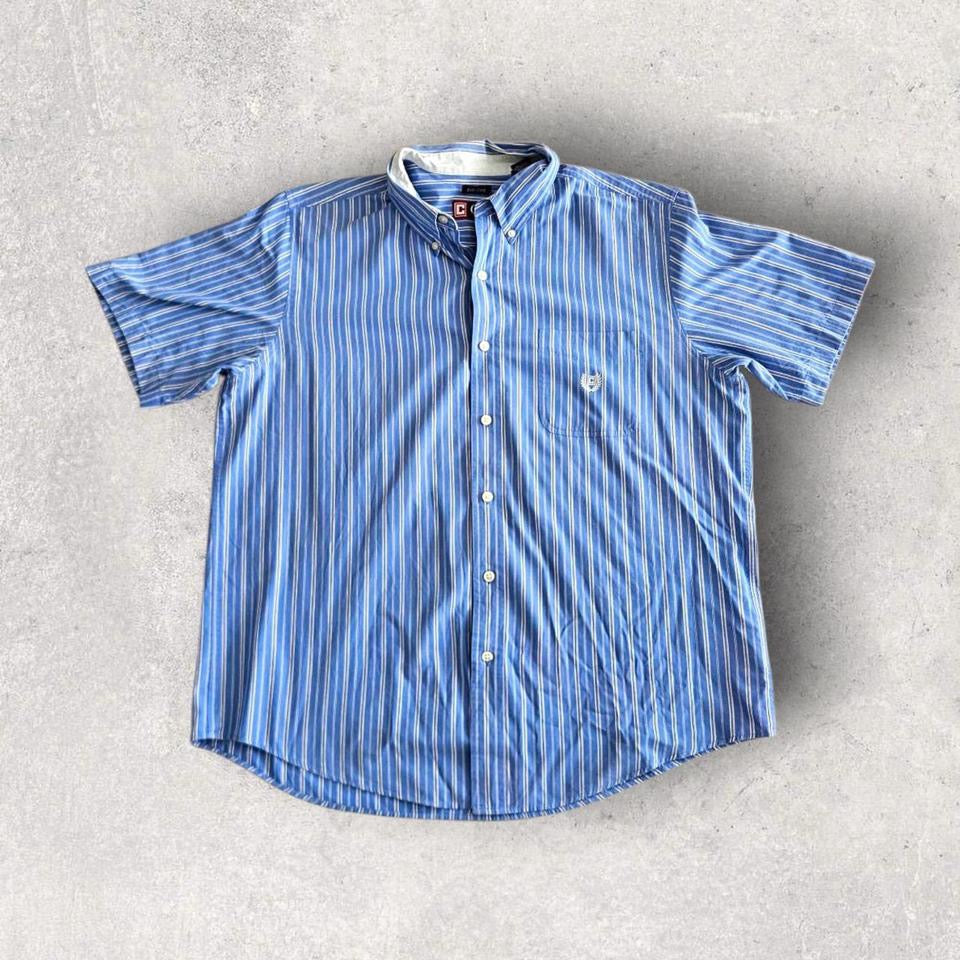 Chaps Ralph Lauren Blue Polo Shirt - XLLizard Vintage ClothesShirts
