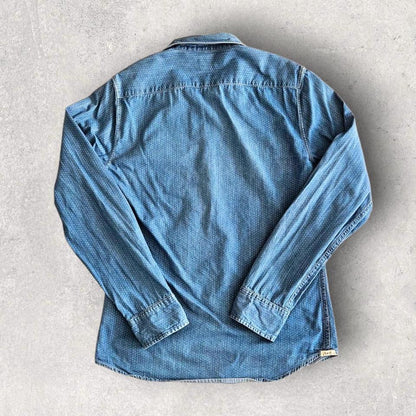 Y2K Lee Blue Polo Shirt - SShirtsLee
