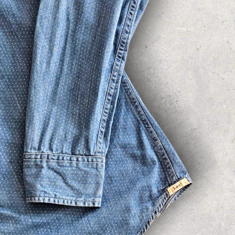 Y2K Lee Blue Polo Shirt - SShirtsLee