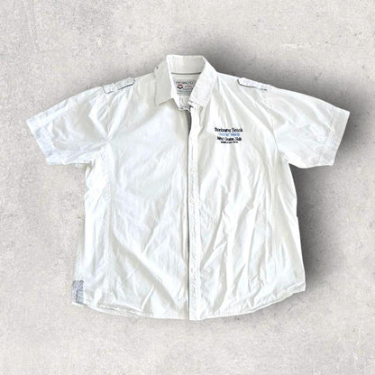 Fits Man’s L - BoxyChest - 64cmLength - 74cmHas a small stain dot on the front 9/10 overall condition