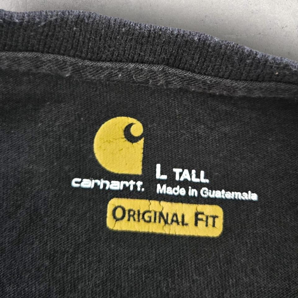 Carhartt Black Long Sleeve T-shirt - XXLT-ShirtsLizard Vintage Clothes
