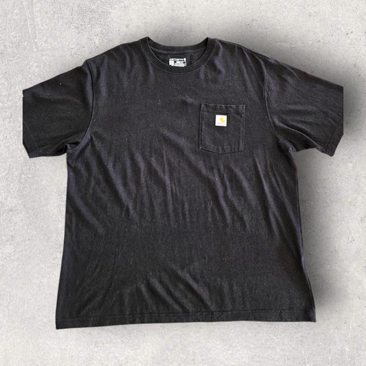 Carhartt Black Pocket Tee - XXLT-ShirtsLizard Vintage Clothes