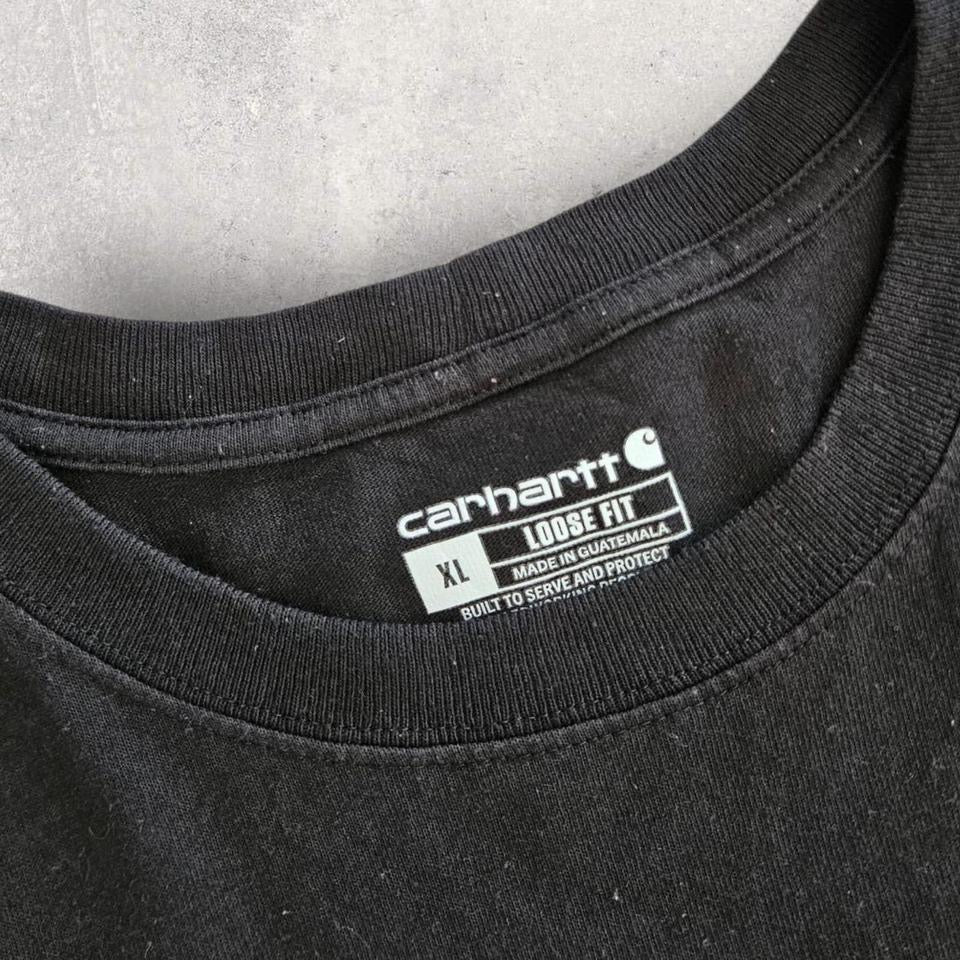 Carhartt Black Pocket Tee - XXLT-ShirtsLizard Vintage Clothes