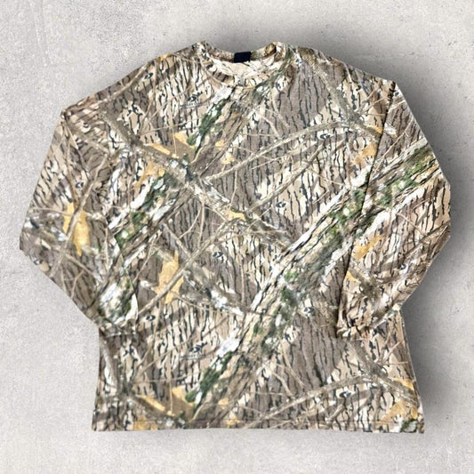 Mossy Oak Realtree Camo Long sleeve Tee - XXLT-ShirtsLizard Vintage Clothes