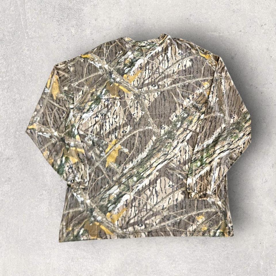 Mossy Oak Realtree Camo Long sleeve Tee - XXLT-ShirtsLizard Vintage Clothes