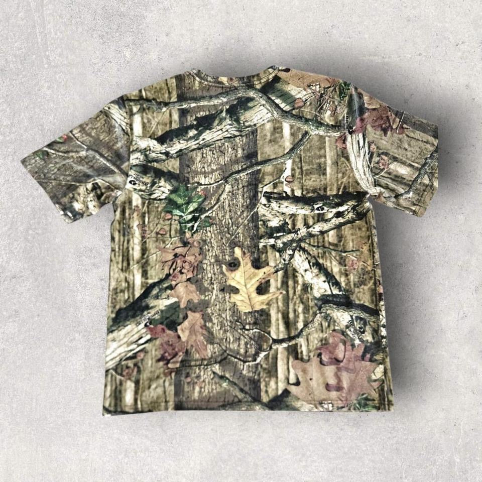 Mossy Oak Pocket T-shirt - ST-ShirtsLizard Vintage Clothes
