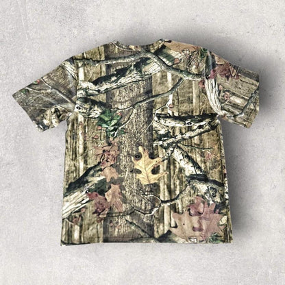 Mossy Oak Pocket T-shirt - ST-ShirtsLizard Vintage Clothes