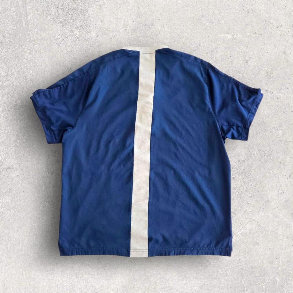 Navy Adidas Baseball 1/4 Zip - XLJacketsLizard Vintage Clothes