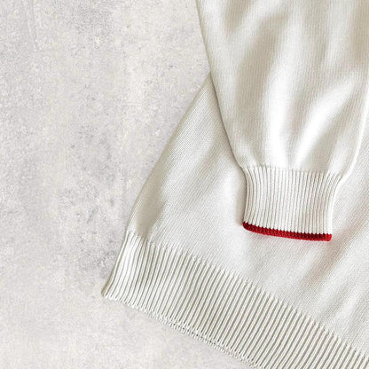 Fred Perry V-Neck Sweater - MSweatersLizard Vintage Clothes