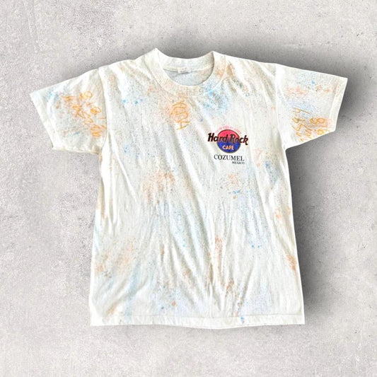 Vintage HardRock Cafe Tie Die Tee - MT-ShirtsLizard Vintage Clothes