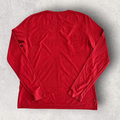 Levi’s Red Long Sleeve T-shirt - MLizard Vintage ClothesUncategorized