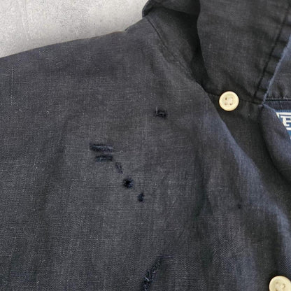 Polo Ralph Lauren Black Shirt - LShirtsLizard Vintage Clothes